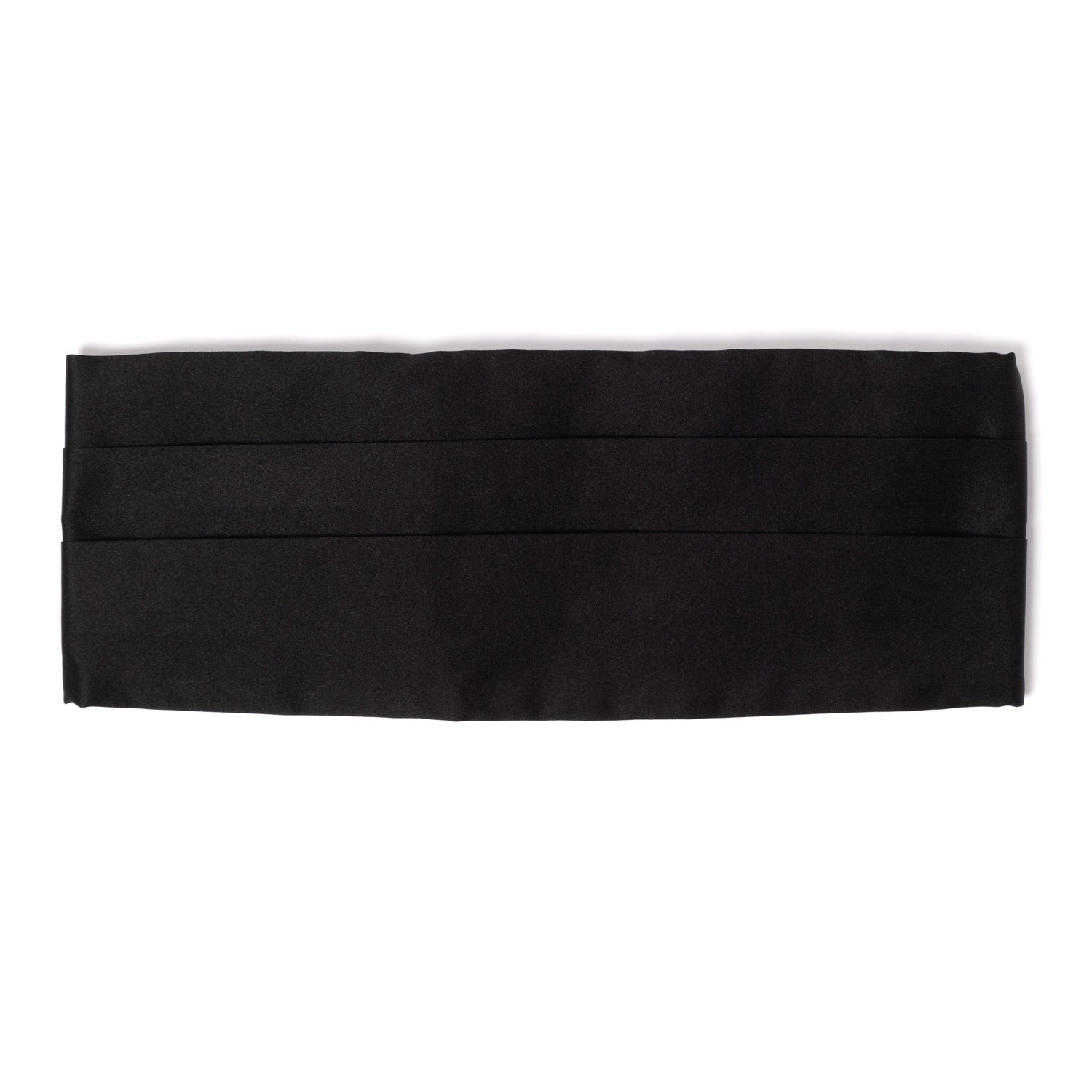 Exclusively for Michael Jondral: Black Cummerbund made from pure Satin Silk